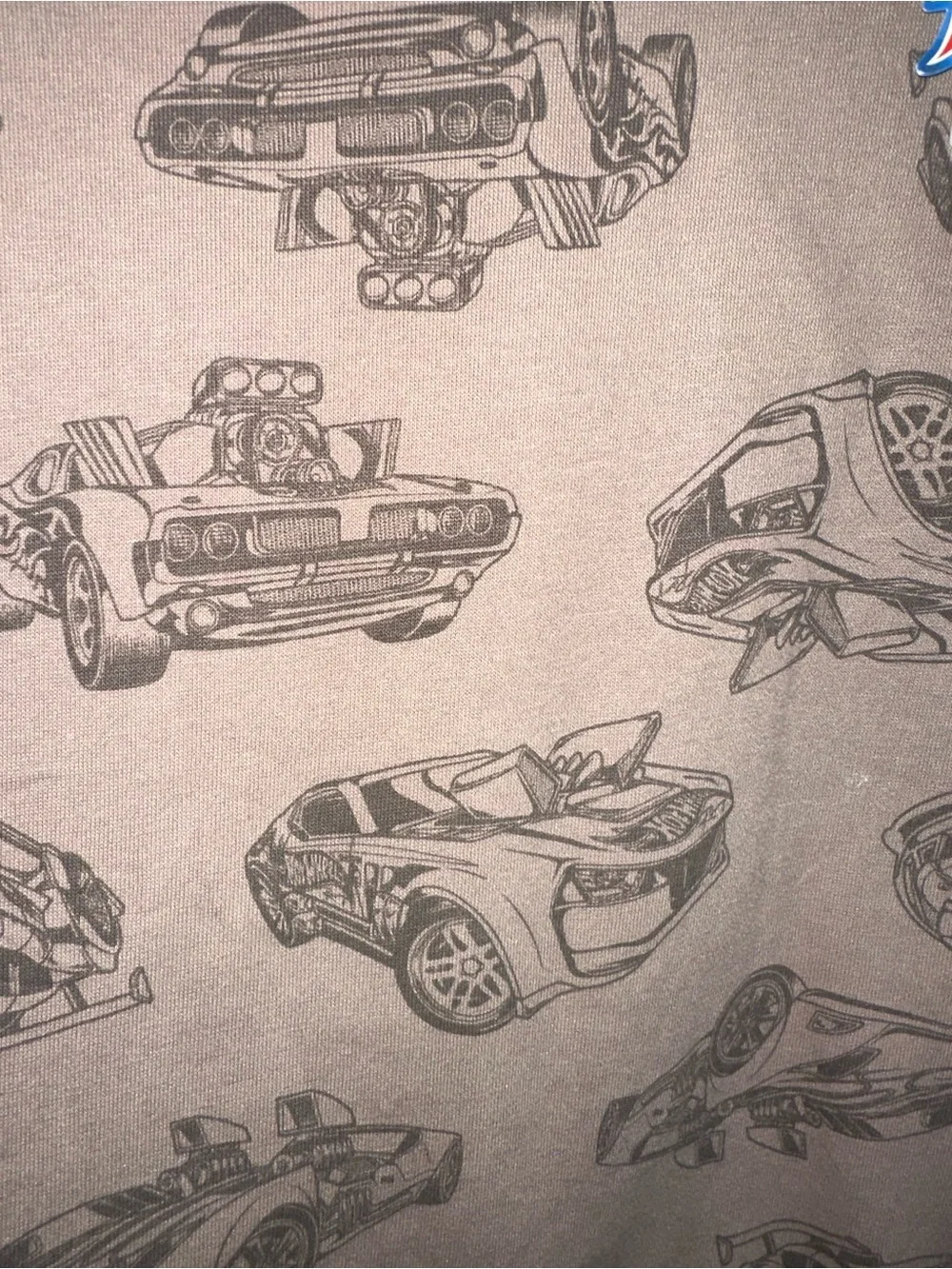 Carter's Hot Wheels all over Car Print Sweatshirt